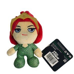 DC Heroez Mera Plush Clips Keychain 5" Backpack Clipz SuperHero DC Comics